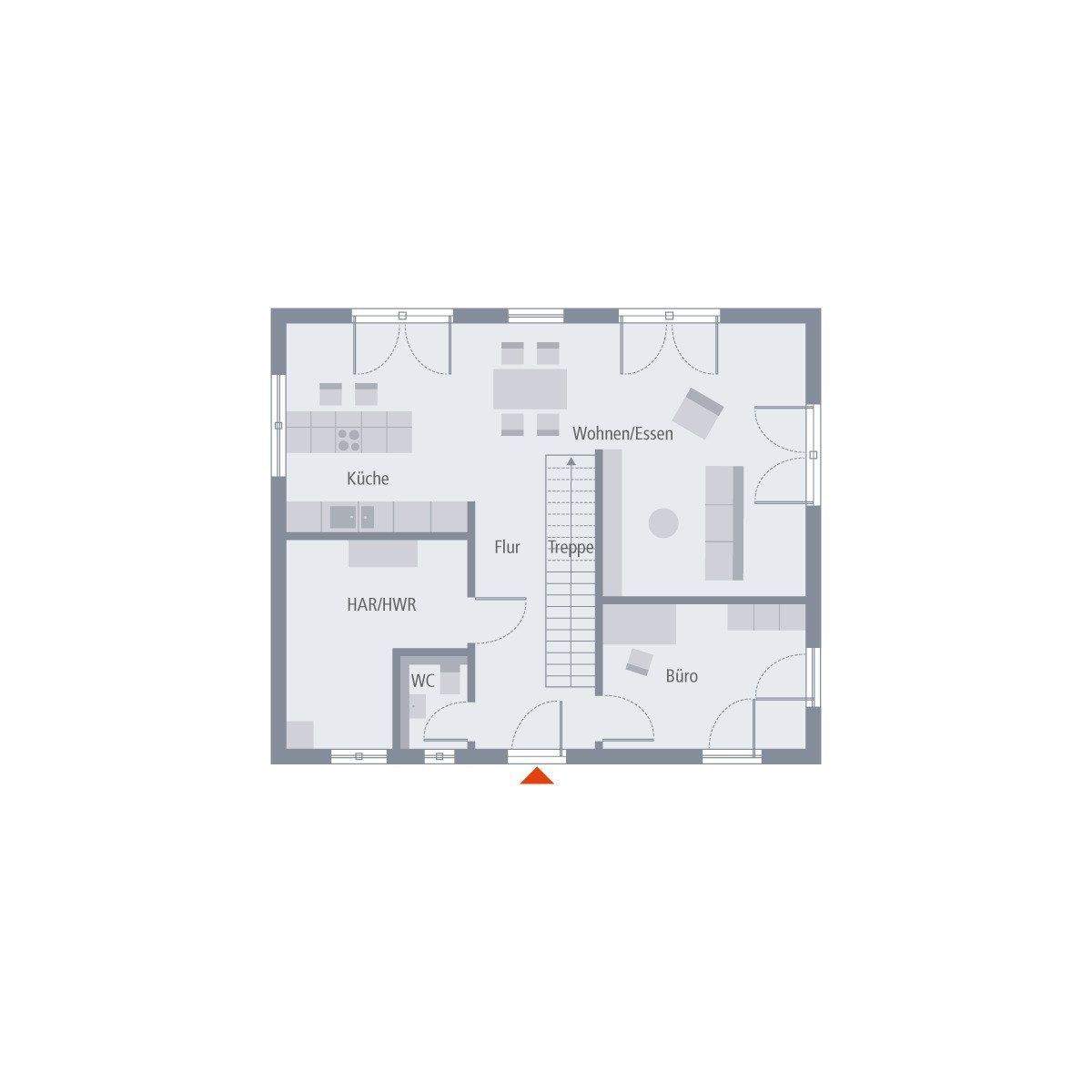 MODERNES WOHNHAUS MIT ELEGANTEM WALMDACH – Baumholder – Vorschaubild 6