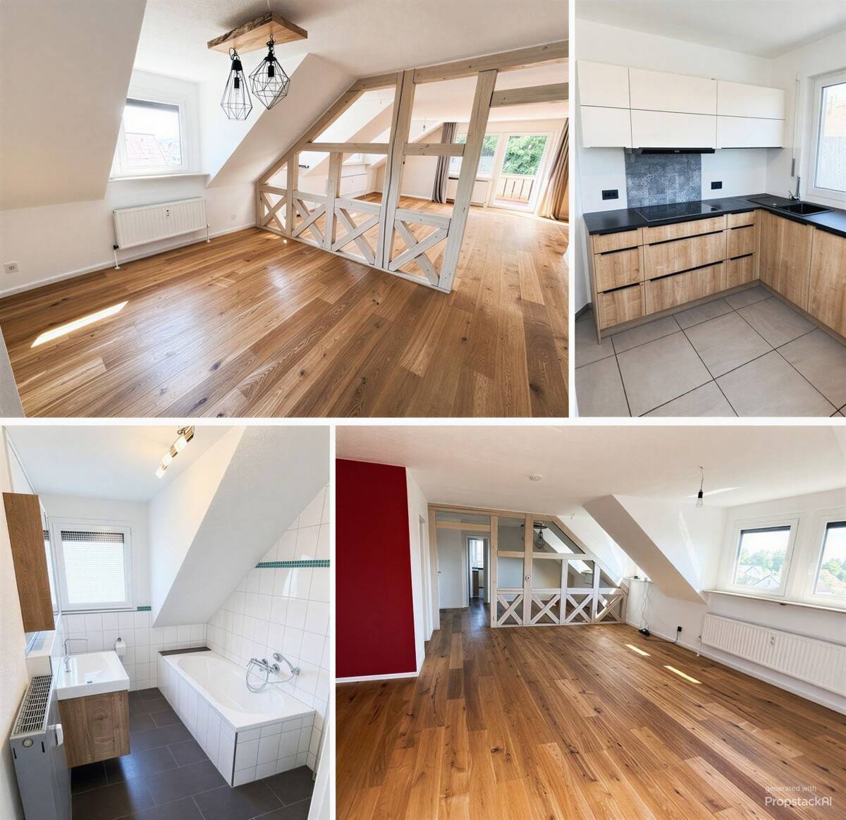 Moderne 3-Zimmer-DG-Eigentumswohnung in Hummeltal - Bezugsfrei! – 95503 Hummeltal – Bild 1 von 9