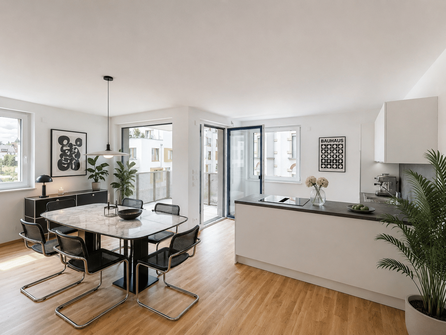 Erstbezug! Helle 2-Zimmer-Wohnung mit großzügiger Loggia