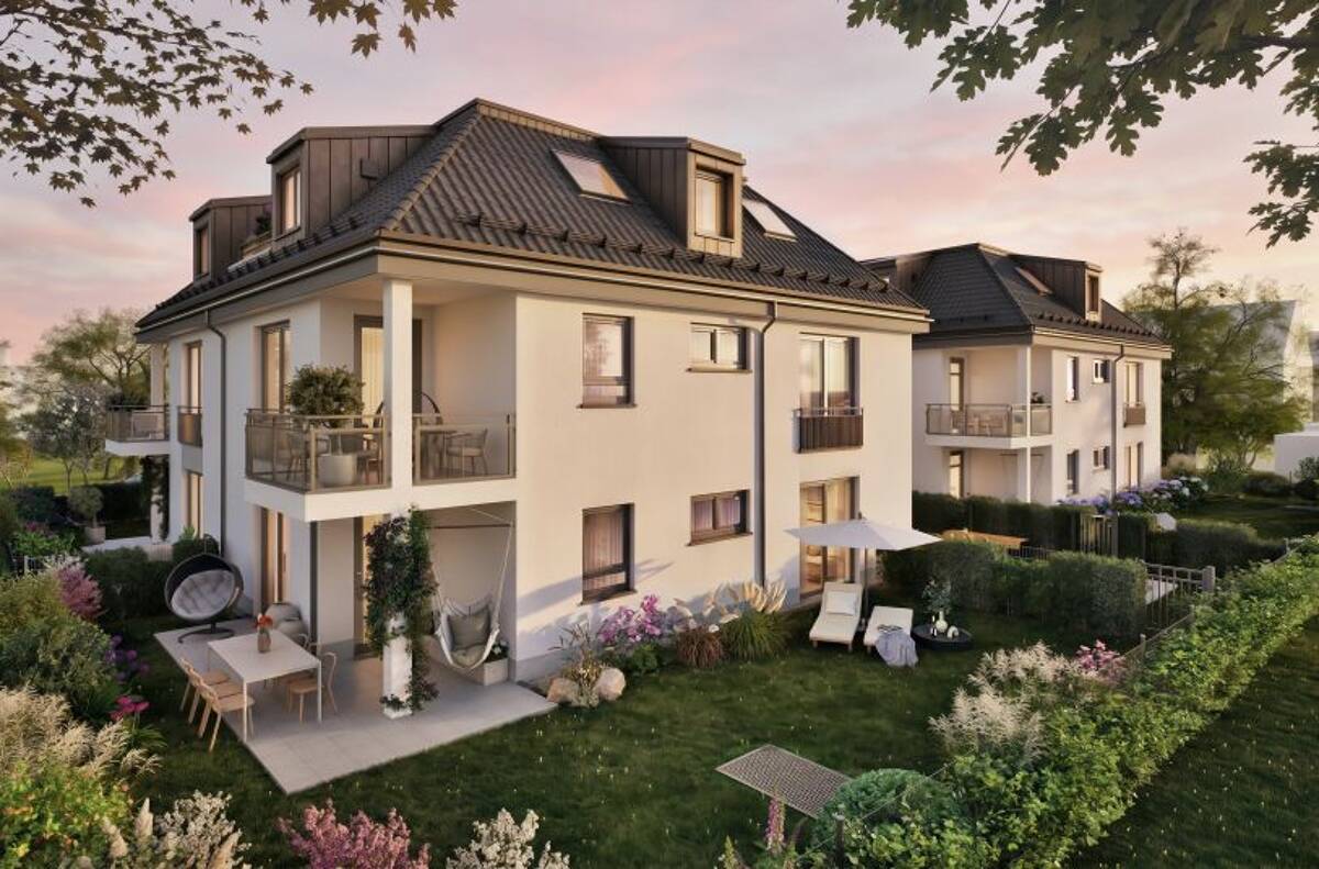 Attraktive großzügige 2-Zi.-Whg., Privatgarten 100m², Tageslicht-Bad, Lift – 81827 München – Bild 1 von 6