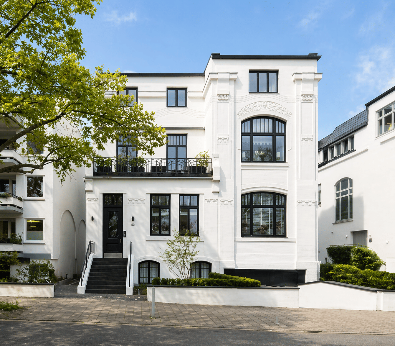 Exklusive Luxuswohnung mit XXL-Terrasse am Leinpfadkanal