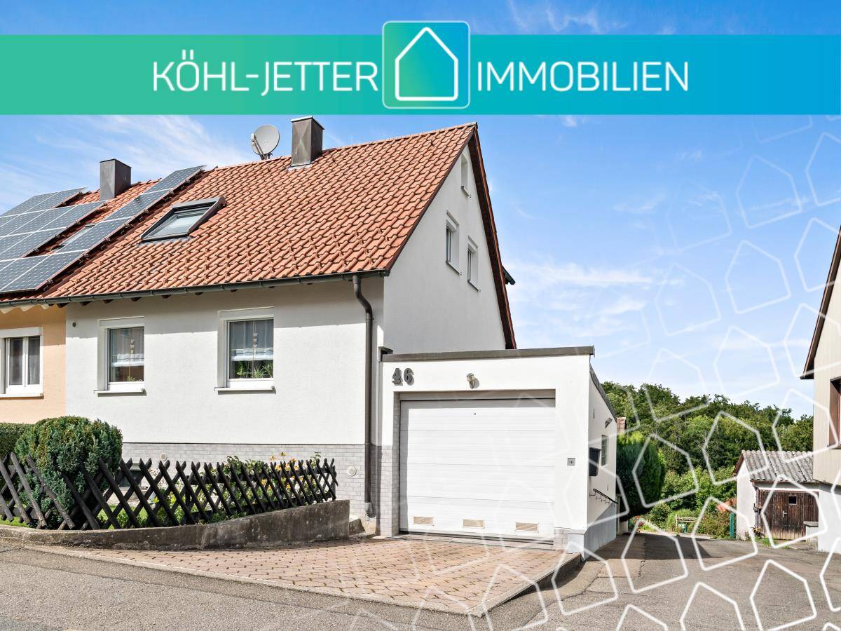 Sonnige, gemütliche DHH mit Garage in ruhiger Lage von Albstadt-Tailfingen! – Albstadt – Bild 1 von 9