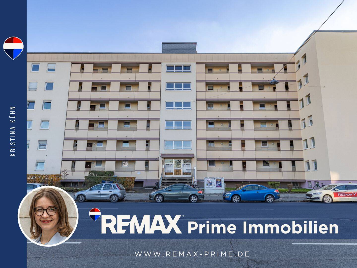 Möblierte 1-Zimmer-Wohnung mit Balkon, TG-Stellplatz und separater Küche in Pasing