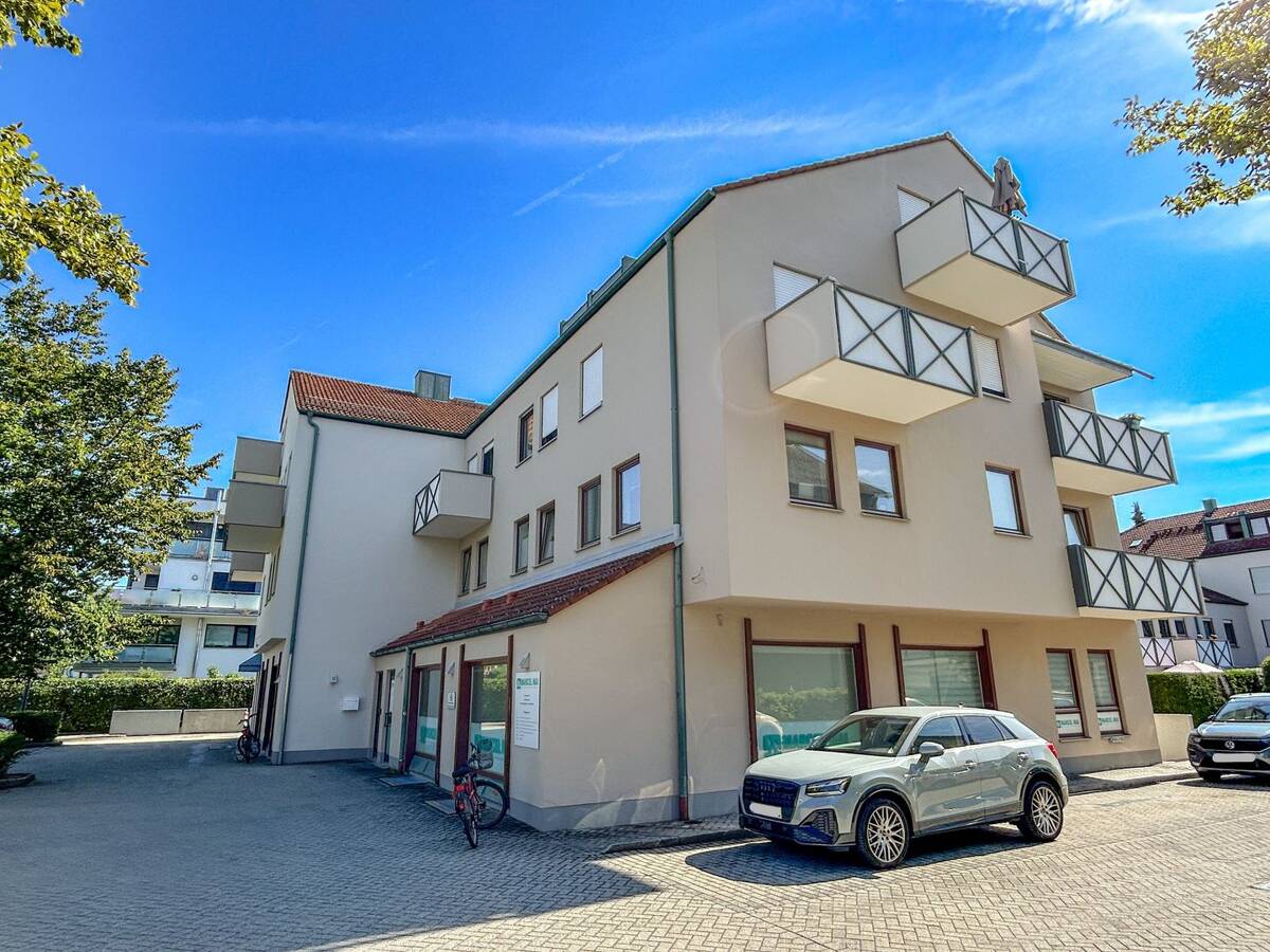 Vermietete 1-Zimmer-Etagenwohnung mit Aufzug und Stellplatz in Ingolstadt – 85055 Ingolstadt – Bild 1 von 9