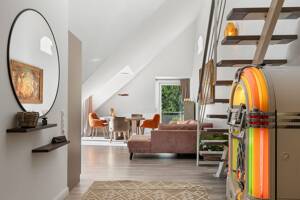Zauberhafte Maisonette-Wohnung mit Blick ins Alstertal