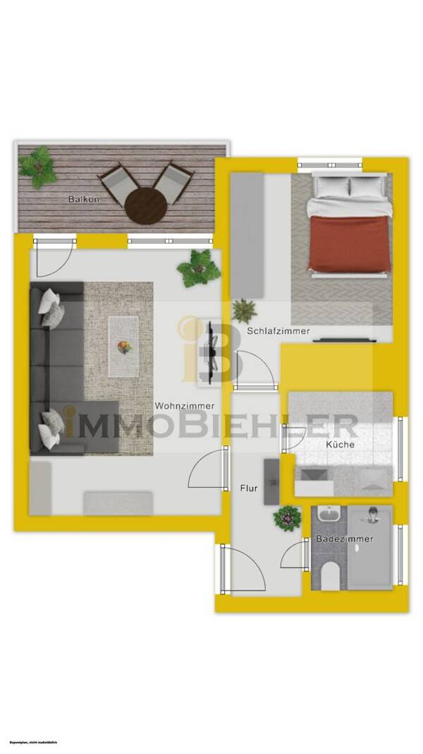 Etagenwohnung in 50999 Köln mit 48 m² kaufen
