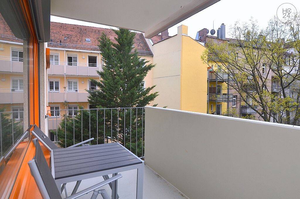 Schön möblierte 2-Zimmer Wohnung mit Balkon nahe Hauptbahnhof – Nürnberg – Vorschaubild 4