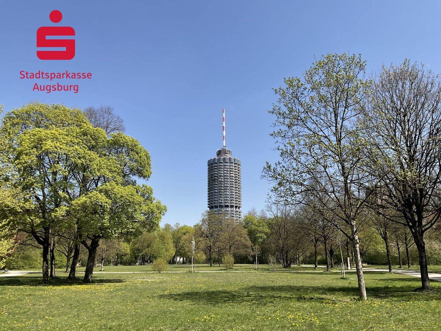 Wohnung im 23. Stock mit Blick auf Augsburg – Augsburg – Bild 1 von 9
