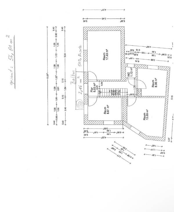 Etagenwohnung in 86633 Neuburg an der Donau mit 70 m² kaufen