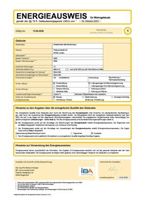 Erstbezug 55,4m² 2 Zimmerwohnung, 2. OG, 94405 Landau an der Isar – 94405 Landau an der Isar – Vorschaubild 9