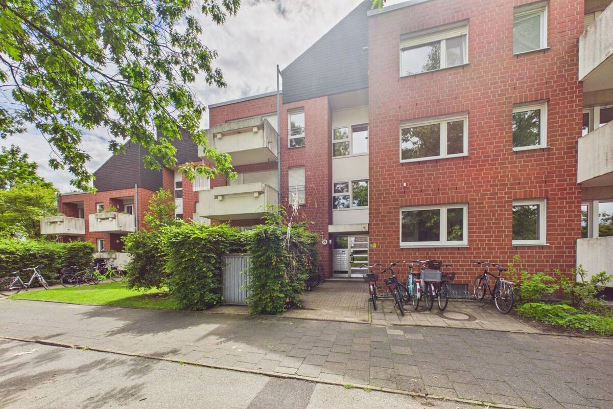 Sofort bezugsfrei: 2 Zimmer-Wohnung in Gievenbeck mit Tiefgarage und Außenstellplatz – 48161 Münster – Bild 1 von 9