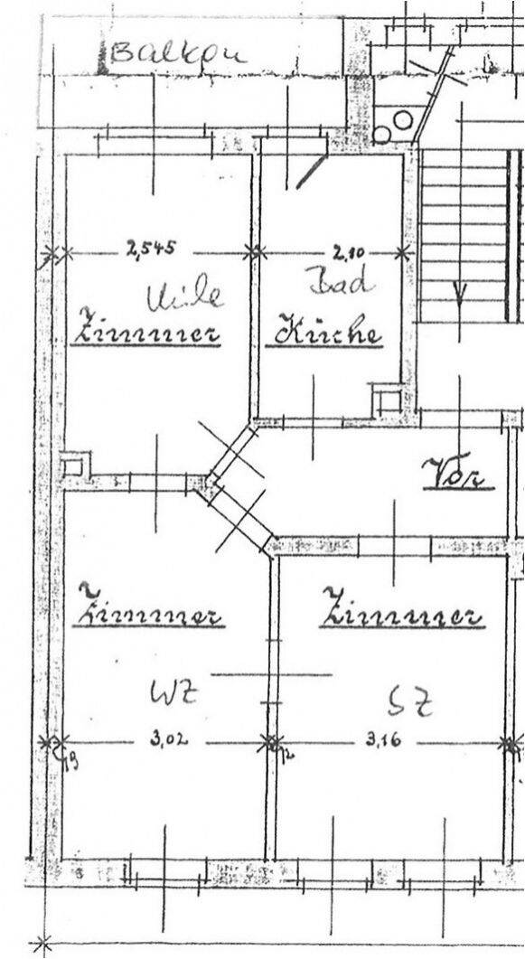 AnKaSa GmbH*Balkon*EBK*Stellplatz mgl: 2 Zimmer Wohnung*2.OG*Wohnküche*Bad mit Wanne*frei 01.09.2026 – Leipzig – Vorschaubild 5