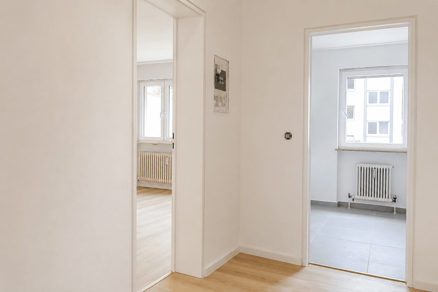 Erstbezug nach Sanierung –2-Zimmer-EG-Wohnung mit geräumigem Balkon
