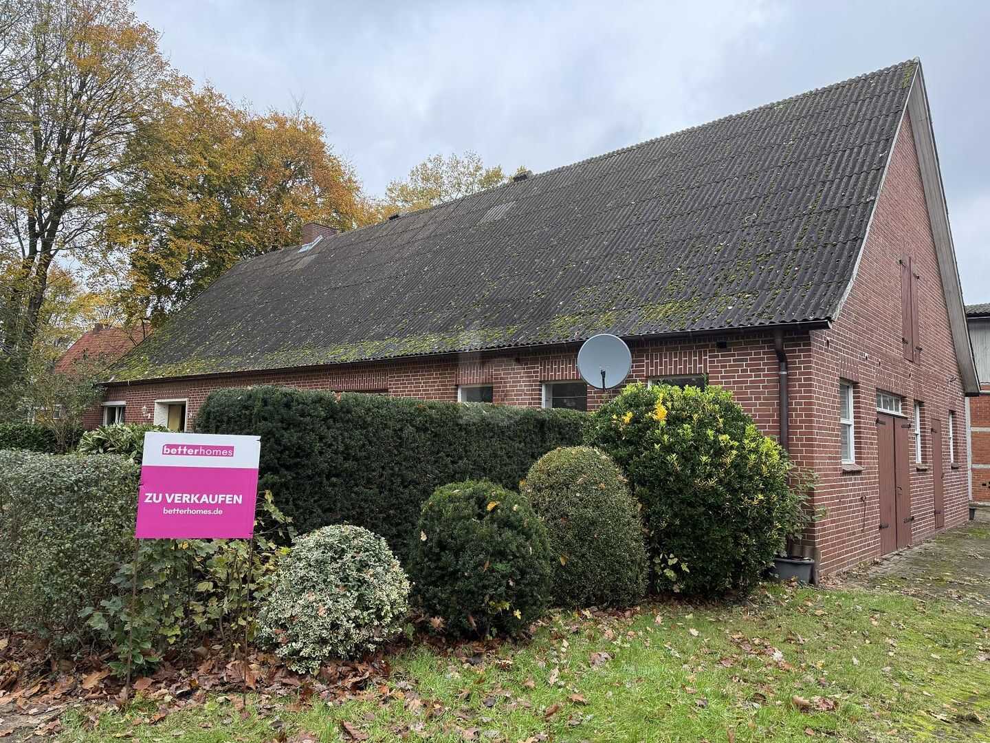 BAUVORHABEN AUF 3.910 M² MIT ALTEM RESTHOF – Oldendorf – Bild 1 von 5