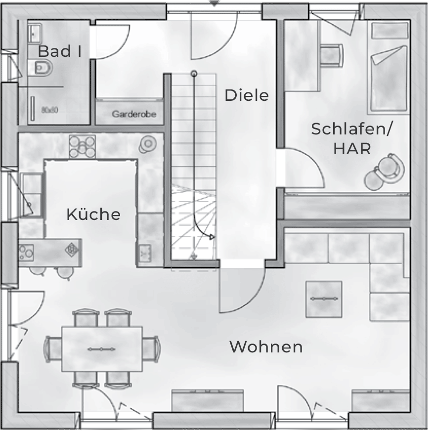 Frei geplantes Neubau-Einfamilienhaus inkl. Grundstück in Kaulsdorf-Süd – Berlin – Vorschaubild 6