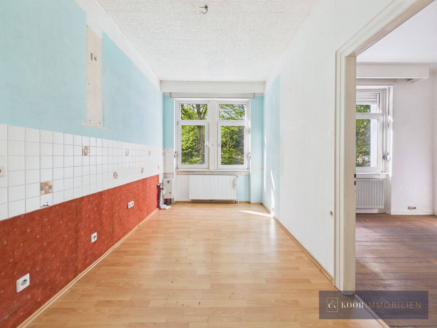EG-Wohnung mit Balkon in Saarbrücken Bellevue – Saarbrücken – Vorschaubild 2