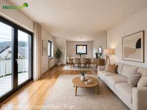 +Neuer Preis+TR-Ruwer: Sonnige 3 ZKB Eigentumswohnung mit Balkon und Stellplatz in beliebter Höhenlage.