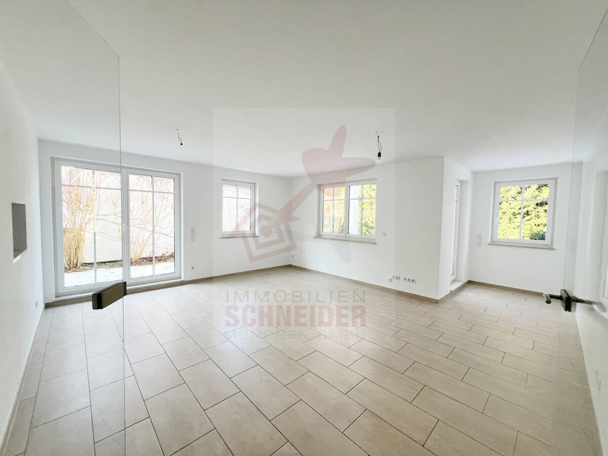 IMMOBILIEN SCHNEIDER - Lichtdurchflutete 3 Zi.-EG-Maisonette-Whg. mit Hobbyraum (Nr. 1) – München – Vorschaubild 2