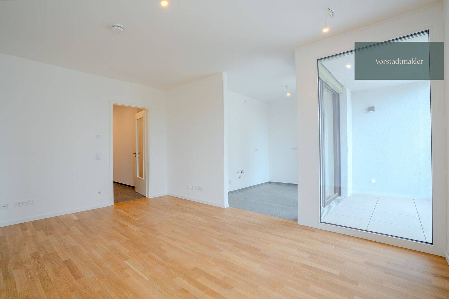 Neubau Erstbezug: 2,5-Zimmer-Wohnung mit Balkon – München – Vorschaubild 3