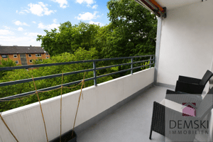 5859 - Rheinstadt Düsseldorf-Urdenbach! Vermietete 2-Zimmerwohnung mit Aufzug!
