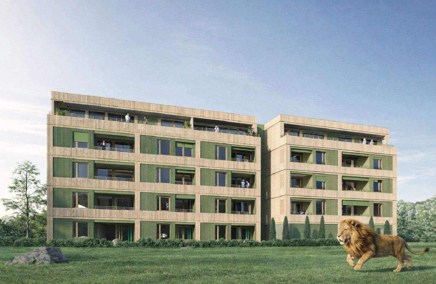 SCHWIND IMMOBILIEN - "Das Lapinou" - exklusive 3-Zmmer-Neubau-Eigentumswohnung im Ludwigshöhviertel