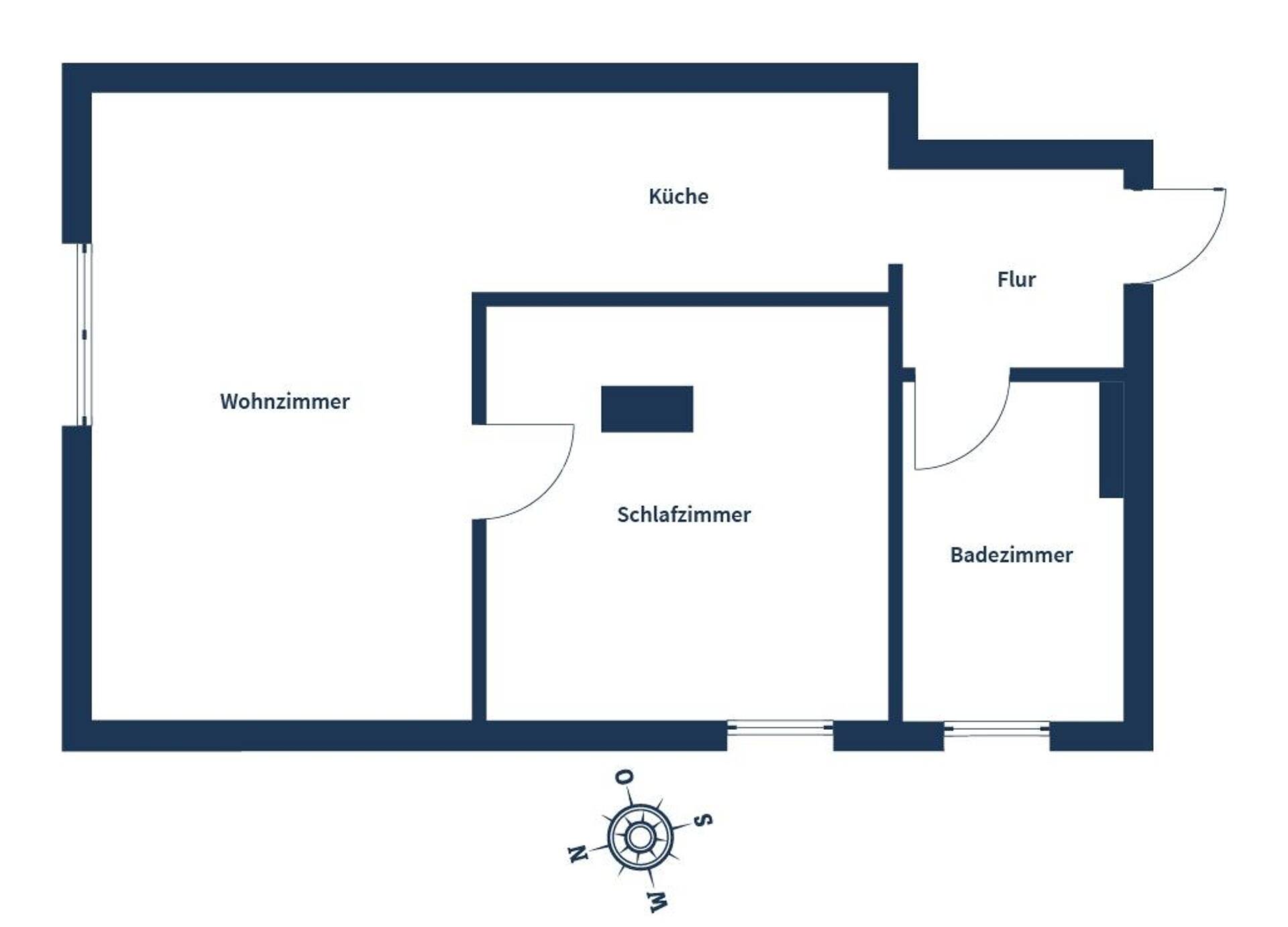 Etagenwohnung in 69242 Mühlhausen mit 54 m² kaufen