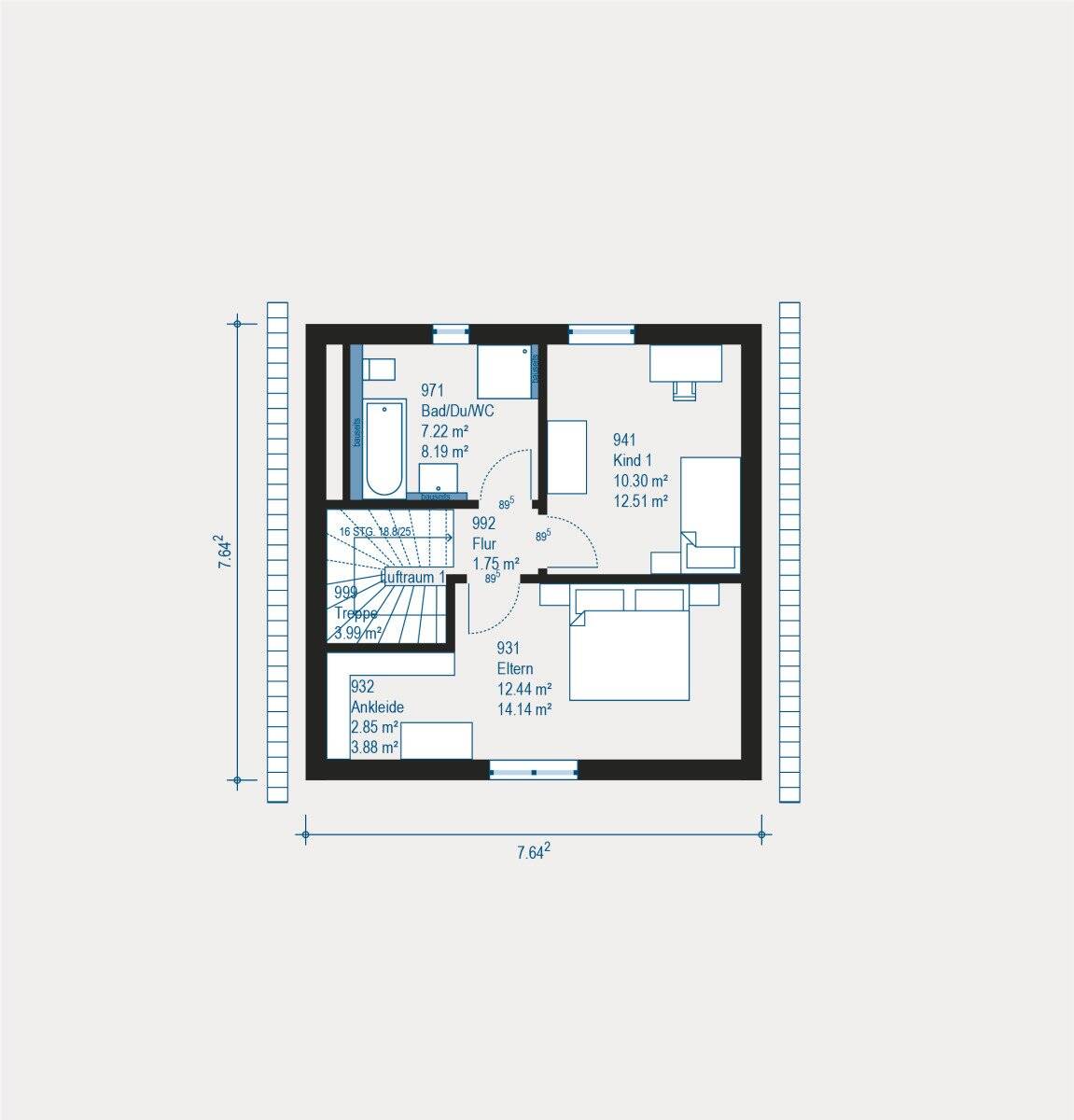 Individuell geplantes Traumhaus in Bochum - Flexibilität trifft gehobene Ausstattung und nachhaltige Technik – Bochum – Vorschaubild 3