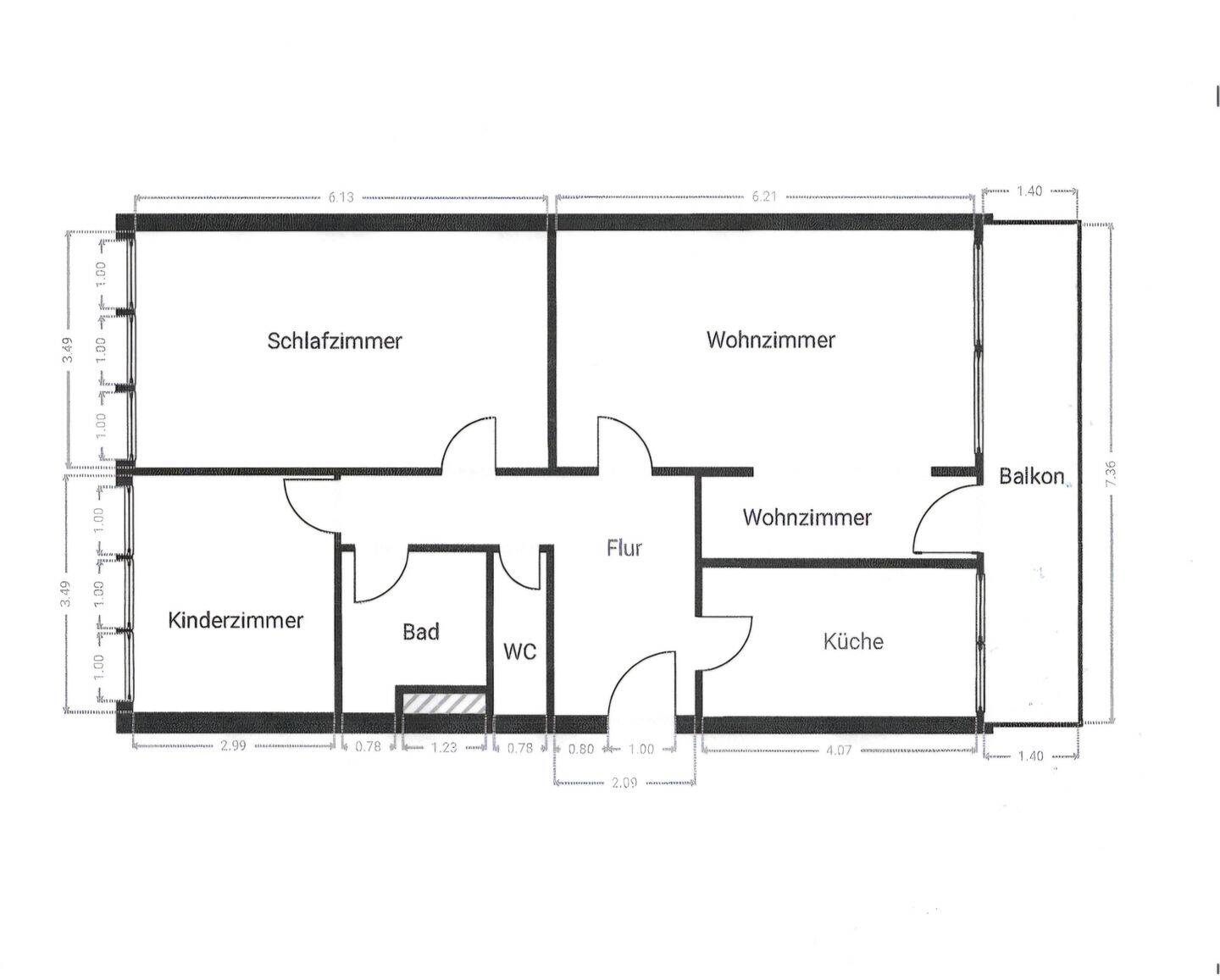 3 Zimmer Wohnung in Köln Zollstock 50969 zur Miete sofort verfügbar
