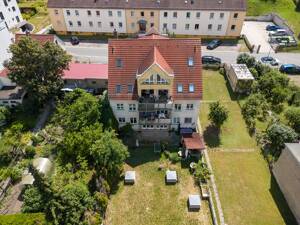 Architektonisches Highlight im Dachgeschoss: Viel Platz, Dachloggia & Panoramablick zum Jenzig
