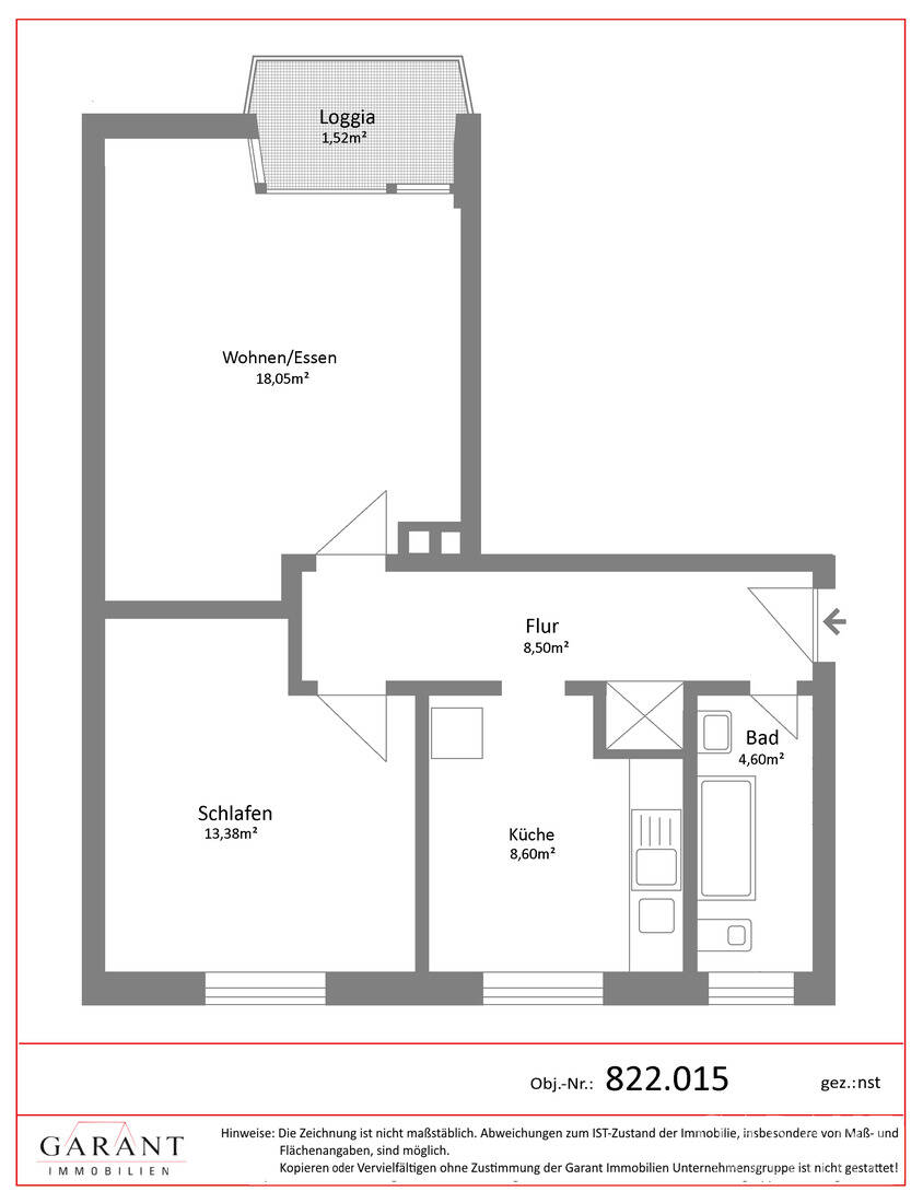 Sofort-Bezugsbereit: Helle, frisch renovierte 2 Zimmer-Wohnung mit Südbalkon in ruhiger Lage – München – Vorschaubild 9
