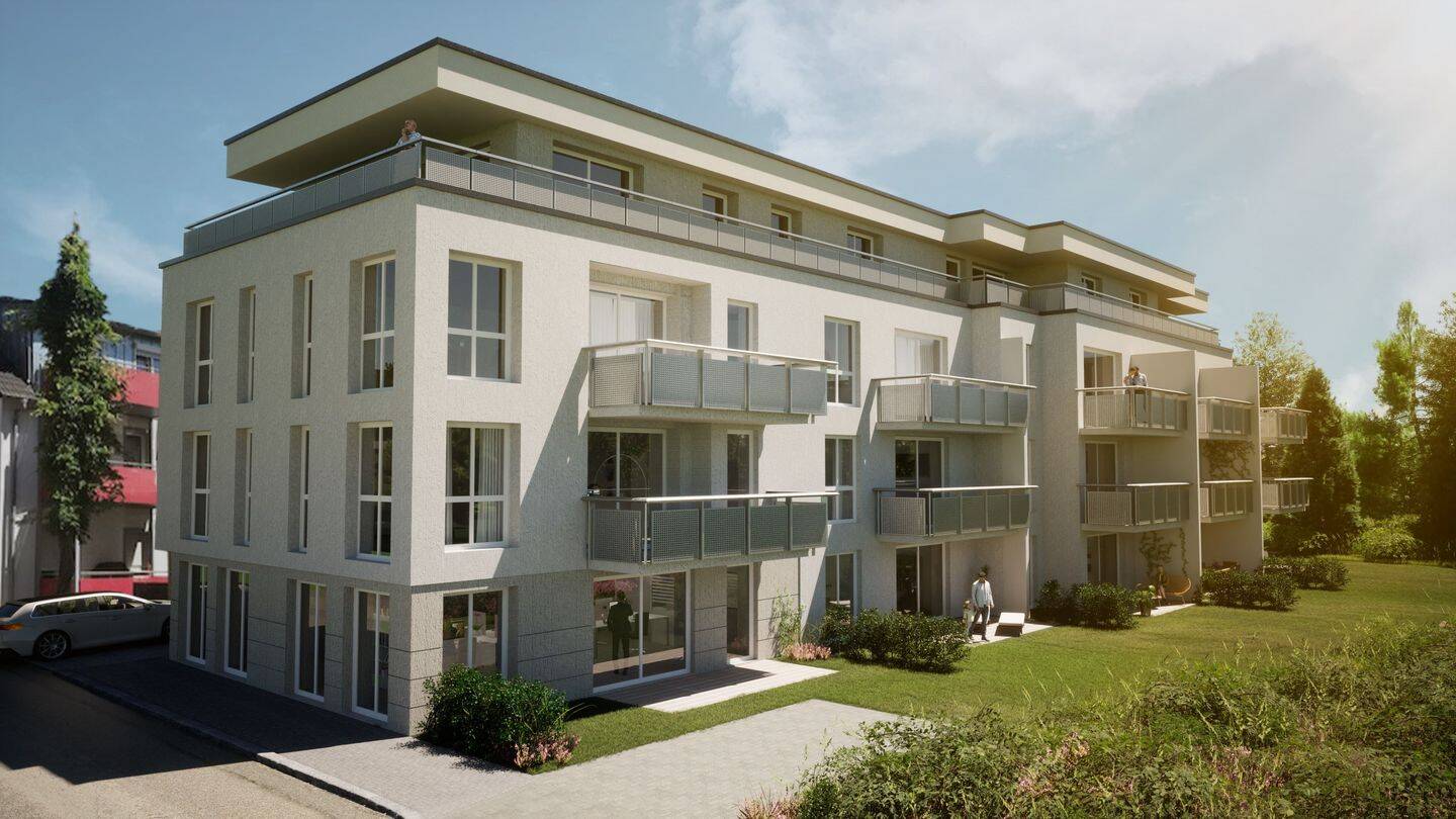 Neubau Kaisersuiten mit 17 WE u. 1 GWE in Bad Saulgau-Stadtmitte
