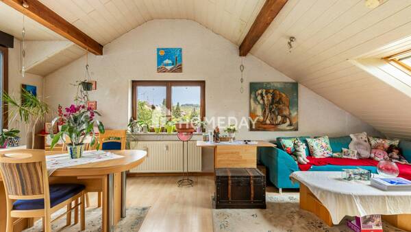 Dachgeschosswohnung in 76703 Kraichtal mit 79 m² kaufen