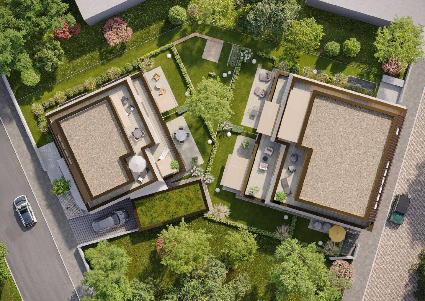 AIGNER - ISEN DUETT (W 1+2) Naturnahes Villenensemble in ausdrucksstarker Eleganz – München – Vorschaubild 8
