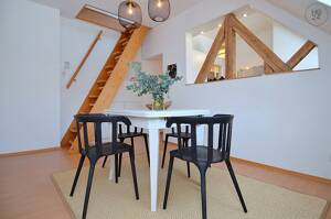 Sehr schöne möblierte 4-Zimmer Dachwohnung mit Internet und Dachterrasse in Wiesbaden – 65197 Wiesbaden – Vorschaubild 9