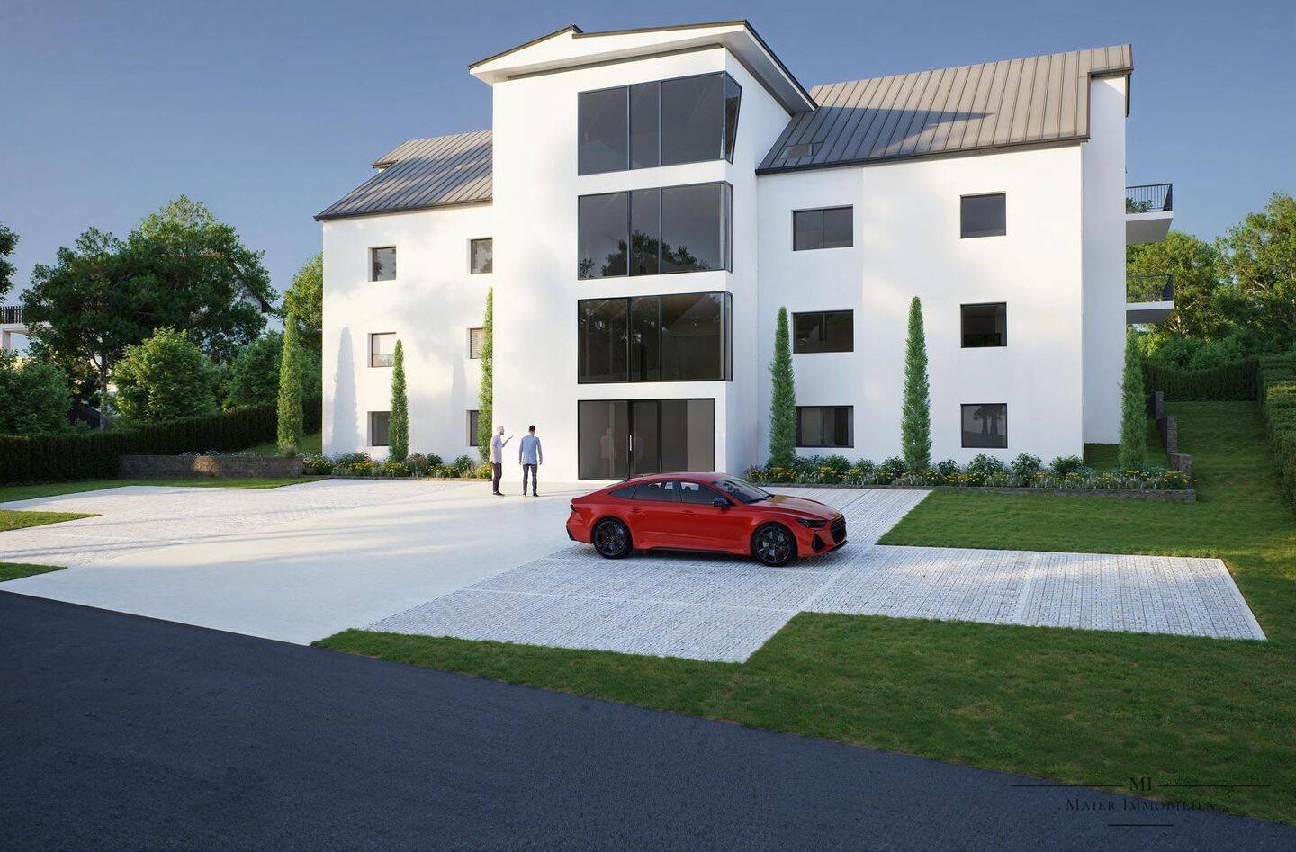 Ankommen. Durchatmen. Zuhause sein. - Exklusive Neubau-Dachgeschosswohnung in Bischberg – Bischberg – Bild 1 von 6