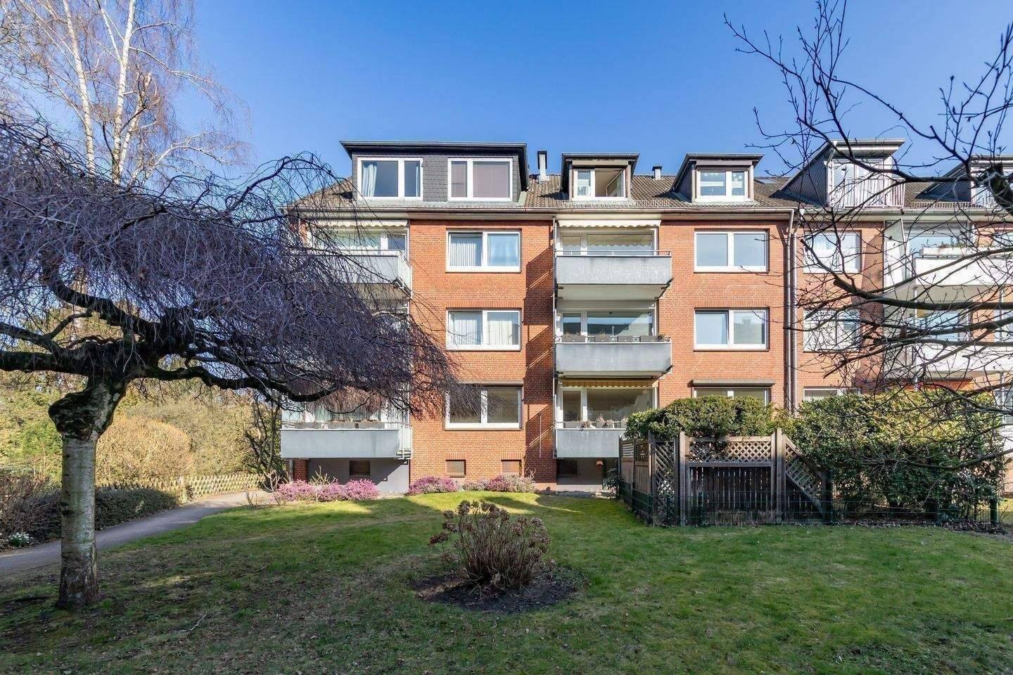 Kapitalanlage mit vier Zimmern und Süd-West-Balkon – Hamburg – Vorschaubild 2