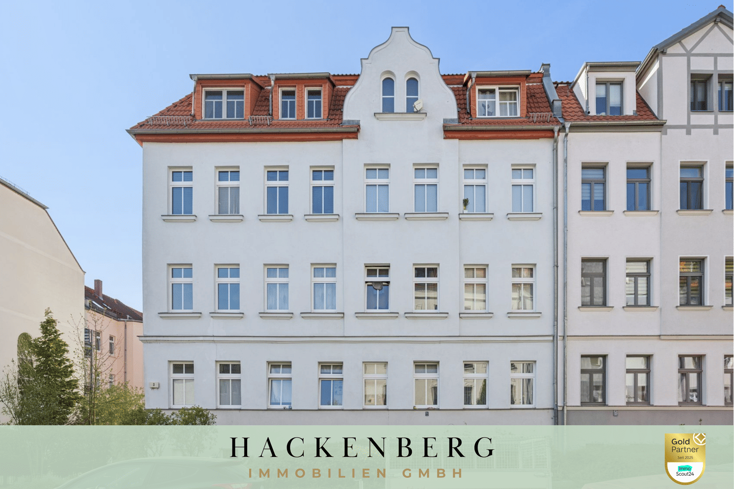 Stilvolle Kapitalanlage in Leipzig: Vermietete 2-Zimmer-Dachgeschosswohnung – Leipzig – Bild 1 von 9