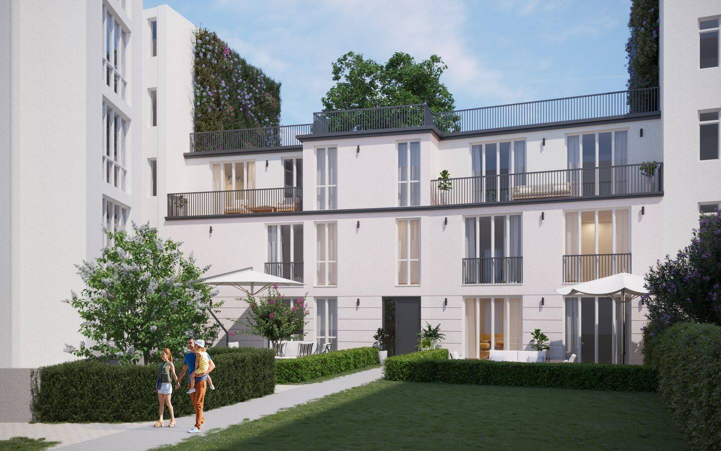 ?? Citynah & ruhig! - 3-Zimmer-Neubau-Gartenwhg mit Terrasse & zwei Bädern in Charlottenburg – Berlin – Vorschaubild 6