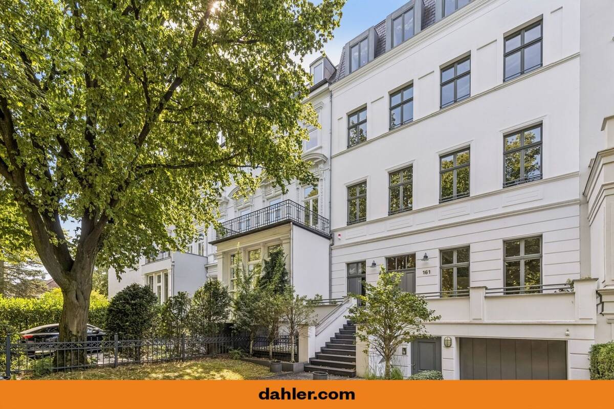 Großzügiges Stadthaus mit Dachterrasse, Westgarten und Aufzug - Wohnen und Arbeiten verbinden – 20149 Hamburg – Bild 1 von 9
