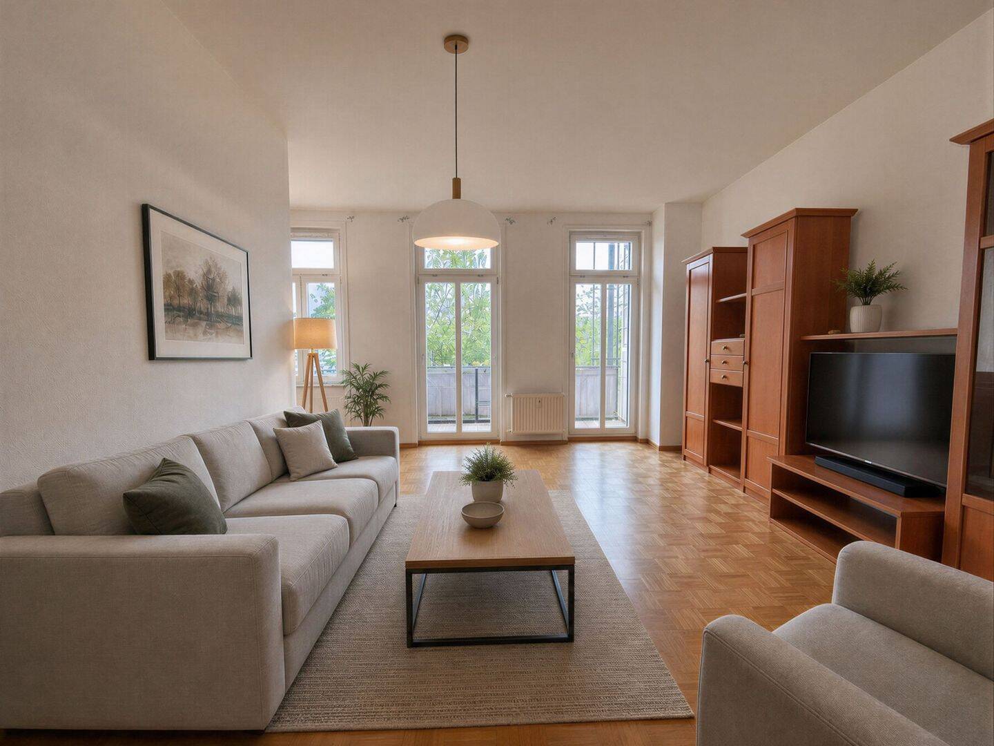 Helle Altbauwohnung mit ca. 3,40 m Deckenhöhe und Balkon in ruhiger Lage von Dresden-Plauen – Dresden – Vorschaubild 5