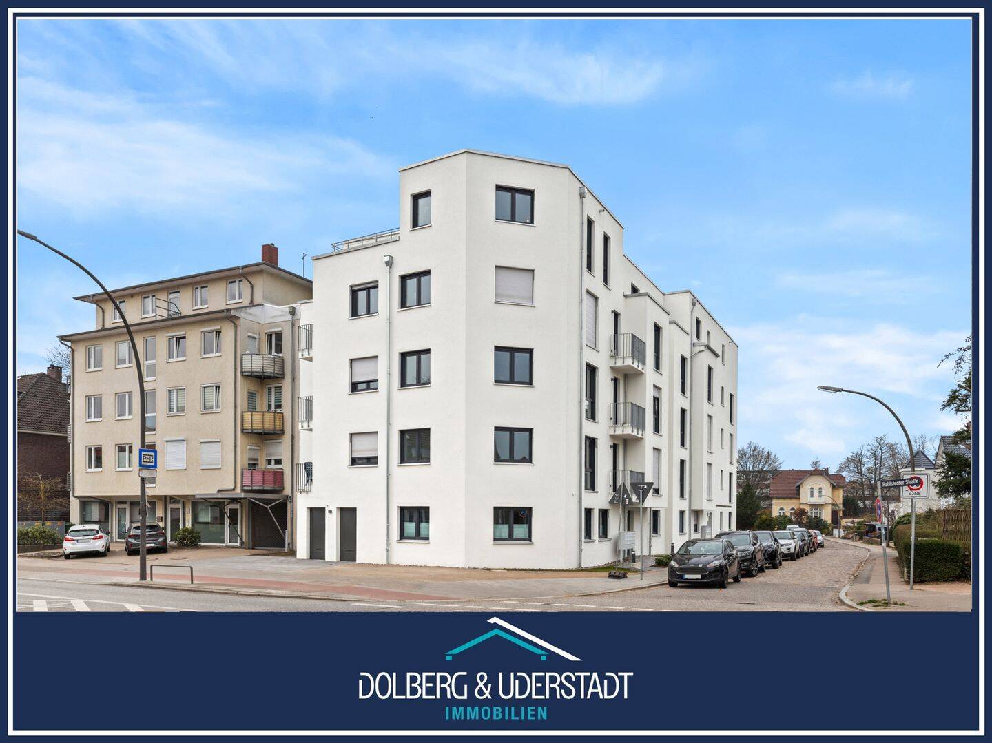 Vermietete Neubauwohnung mit großer Dachterrasse und Aufzug im Herzen von HH-Rahlstedt – Hamburg – Bild 1 von 9