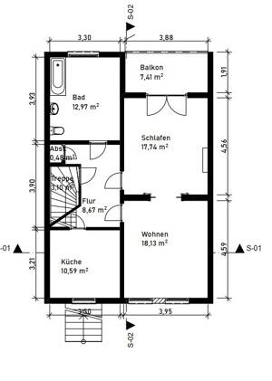 Flüsseviertel: Historisches Mehrfamilienhaus, ca. 320 m² Wohn/Nutzfläche – 28199 Bremen – Vorschaubild 4