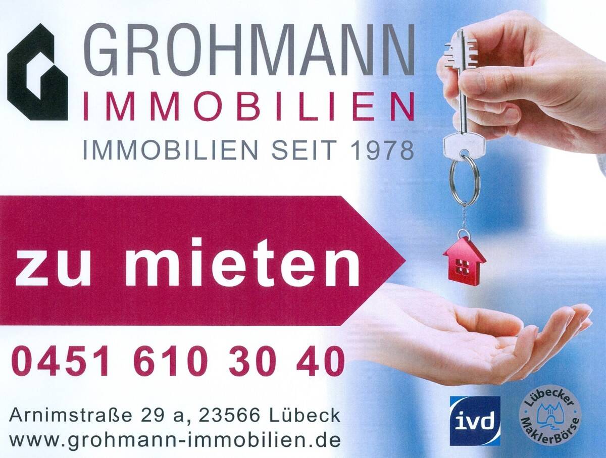 Nähe Bahnhof: Modernisierte 3,5-Zimmer-Altbau-Wohnung in Lübeck-St. Lorenz Nord, Steinrader Weg – Lübeck – Vorschaubild 2