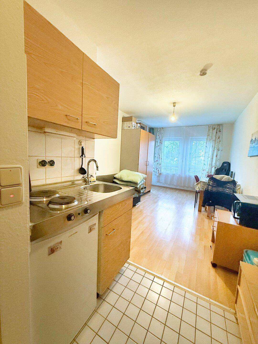 1 Zimmer Apartment mit Balkon zentral in Rheinau See