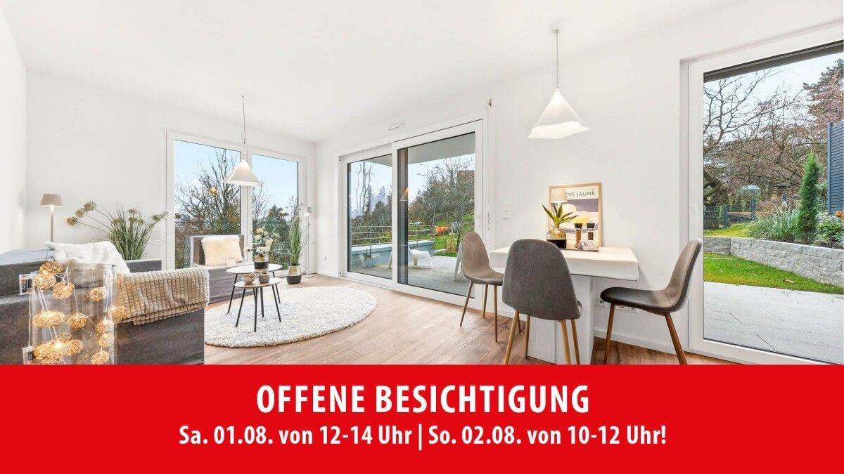 Offene Besichtigung am Sa. 01.08. von 12-14 Uhr | So. 02.08. von 10-12 Uhr in der Waldenbucherstr. 153 B!