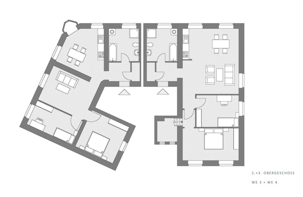 Kernsaniertes Mehrfamilienhaus auf Neubau-Niveau - kurzfristig fertigstellbar und ca. 113.000 € Jahres – Duisburg – Vorschaubild 9