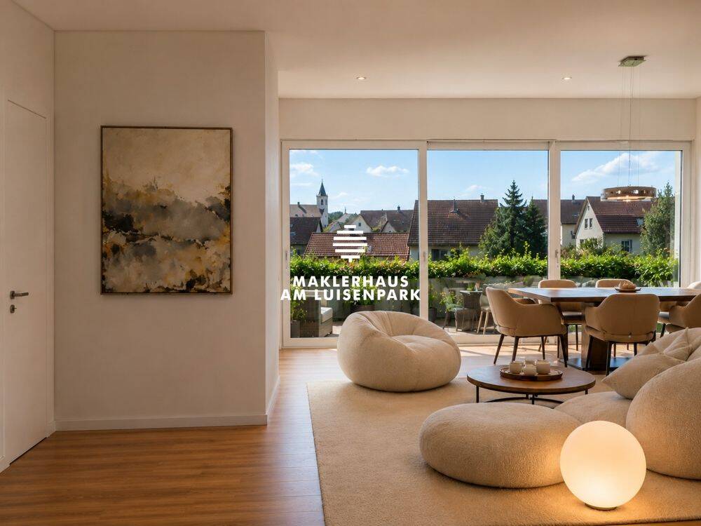 Neubau-Wohntraum in der Südpfalz nahe Landau - Barrierefreie Dreizimmerwohnung mit Süd-Terrasse