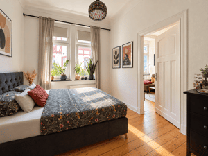 Charmanter Altbau in Bilk - frei werdende 2-Zimmer-Wohnung mit Balkon zum Innenhof – 40223 Düsseldorf – Vorschaubild 4