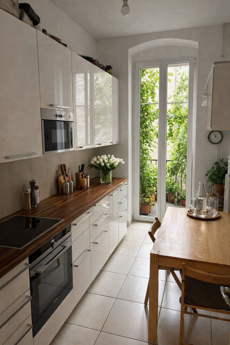 Stilvolle Altbauwohnung mit Balkon zum Innenhof - Wohnen mit Privatsphäre! EBK & ganze Etage! – Berlin – Vorschaubild 6