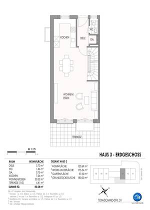 Jetzt Baubeginn! Neubau: attraktives Eck-Stadthaus - schlüsselfertig! - realgeteilt - Baubeginn im Frühjahr – 81825 München – Vorschaubild 3